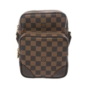 Louis Vuitton Damier Canvas Shoulder Bag Brown Amazon